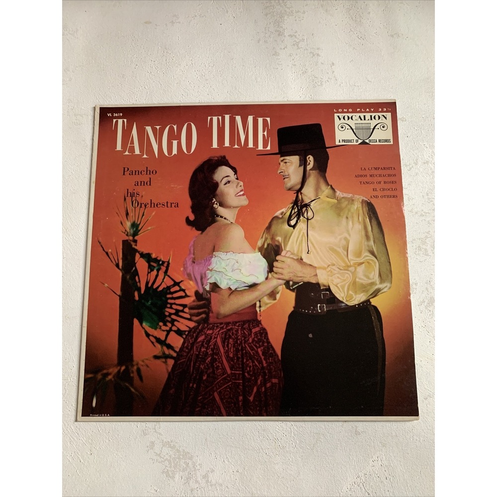 Pancho And His Orchestra Tango Time VL 3619 Vinyl 63-067
